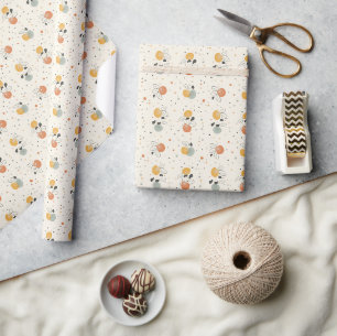 Cadeau Papier d'emballage Citrus Joyeux