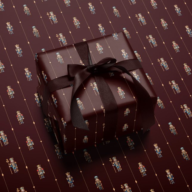 Cadeau papier d'emballage classique de casse-noisette de  (Créateur téléchargé)