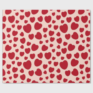 Cadeau Papier d'emballage cœur