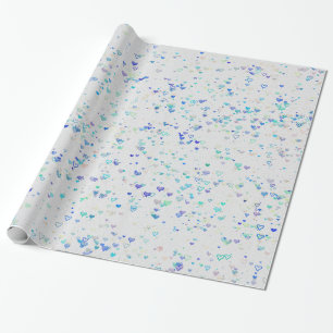 Cadeau Papier d'emballage coeurs