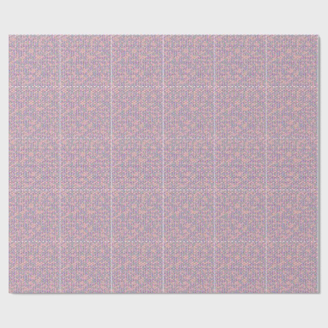 Cadeau  Papier d'emballage coloré (Plat)