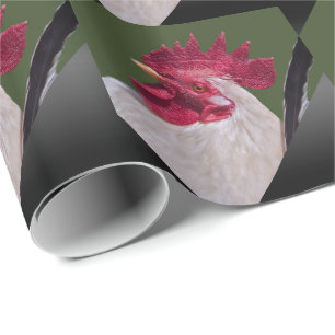 Cadeau Papier d'emballage Coq
