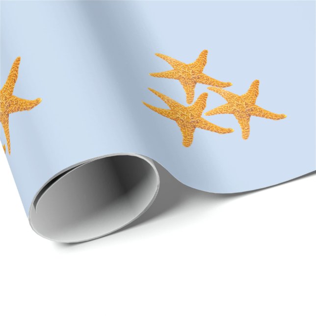 Cadeau Papier d'emballage côtier  (Coin rond)