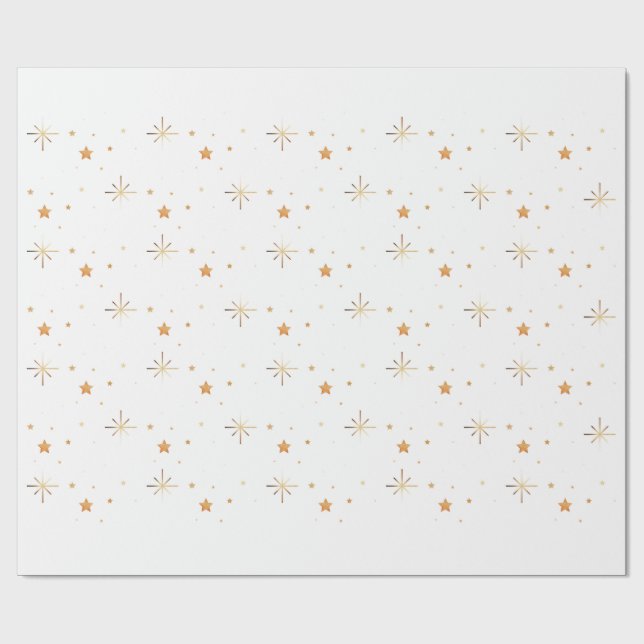 Cadeau Papier d'emballage Cute Good Vibes (Plat)