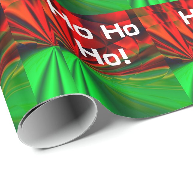 Cadeau Papier d'emballage d'aluminium de regard de Noël (Coin rond)