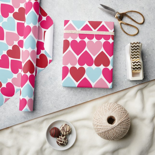 Cadeau Papier d'emballage d'amour (Artisanat)