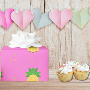 Cadeau Papier d'emballage d'ananas doux
