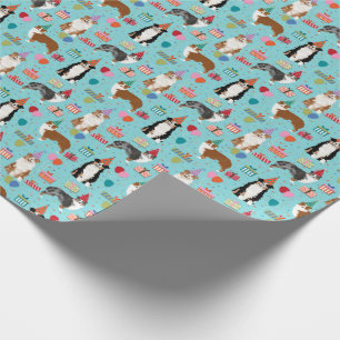 Cadeau Papier d'emballage d'anniversaire pour le chien be