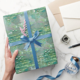 Cadeau Papier d'emballage d'art fin impressionniste de Mo