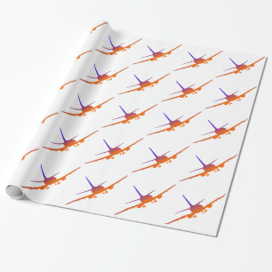 Cadeau Papier d'emballage d'avions