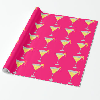 Cadeau Papier d'emballage de baisse de citron