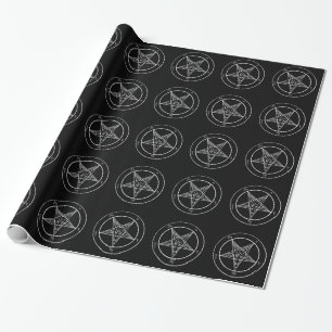 Cadeau Papier d'emballage de Baphomet