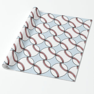Cadeau papier d'emballage de base-ball