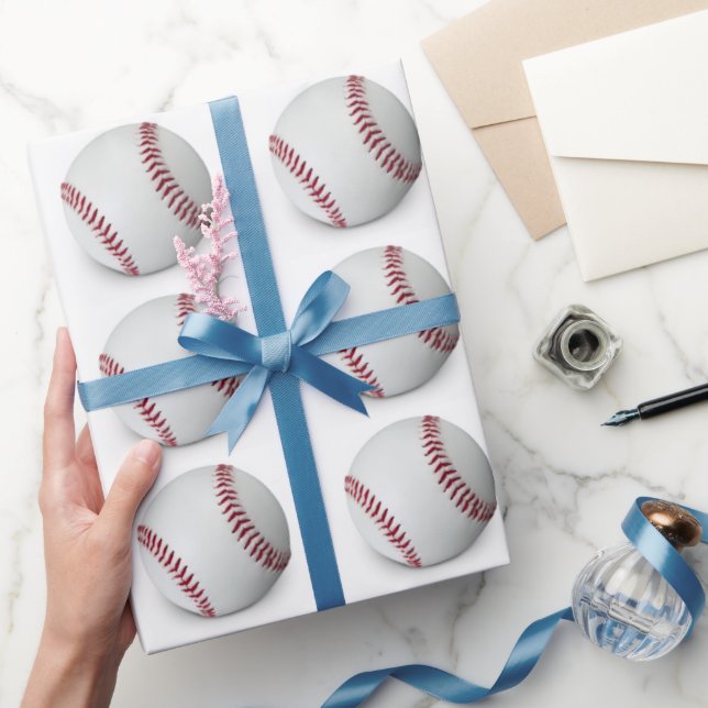 Cadeau Papier d'emballage de baseball (Cadeaux)