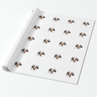 Cadeau Papier d'emballage de boxeur