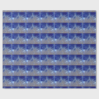 Cadeau Papier d'emballage de branches cristallines (mat)