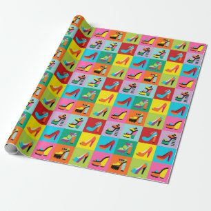 Cadeau Papier d'emballage de bruit de chaussures