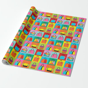Cadeau Papier d'emballage de bruit de sacs féminins