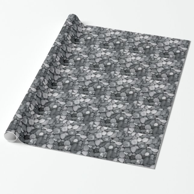 Cadeau Papier d'emballage de cailloux (Déroulé)
