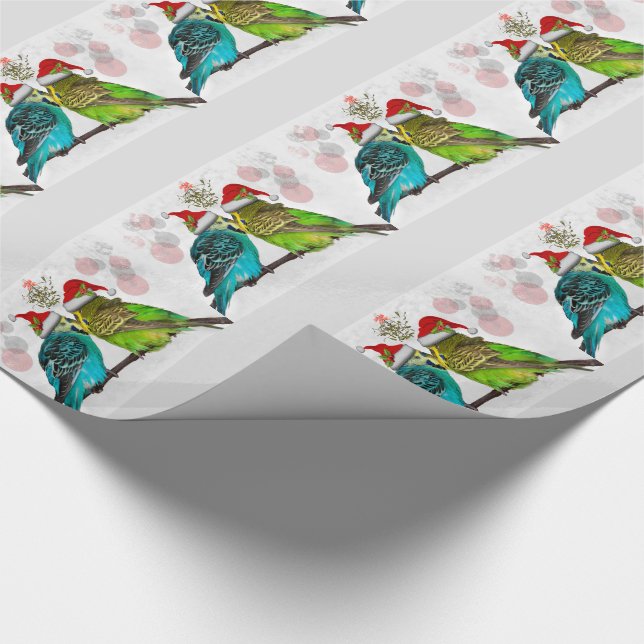 Cadeau Papier d'emballage de caresses de Noël (Coin)