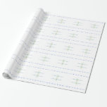 Cadeau Papier d'emballage de Chanukah<br><div class="desc">Papier d'emballage détaillé de Chanukah avec la conception colorée</div>
