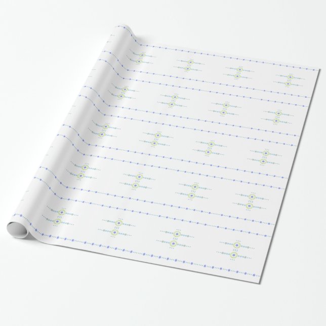 Cadeau Papier d'emballage de Chanukah (Déroulé)