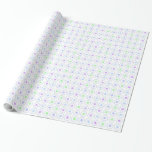 Cadeau Papier d'emballage de Chanukah<br><div class="desc">Jolies étoiles dans des couleurs en pastel</div>