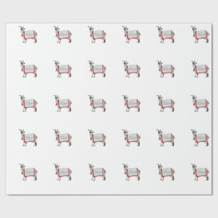 Cadeau Papier d'emballage de chèvre