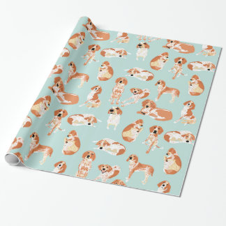 Cadeau Papier d'emballage de Coonhound de Redtick