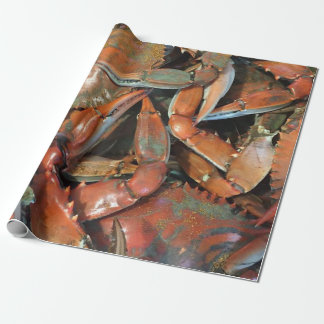 Cadeau Papier d'emballage de crabe