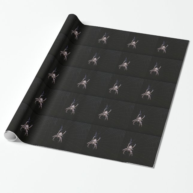 Cadeau Papier d'emballage de ~ croisé d'araignée (Déroulé)