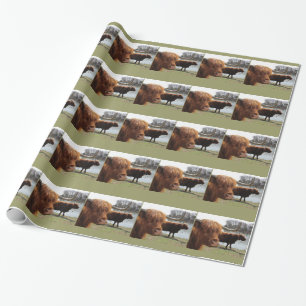 Cadeau Papier d'emballage de ~ des montagnes écossais de