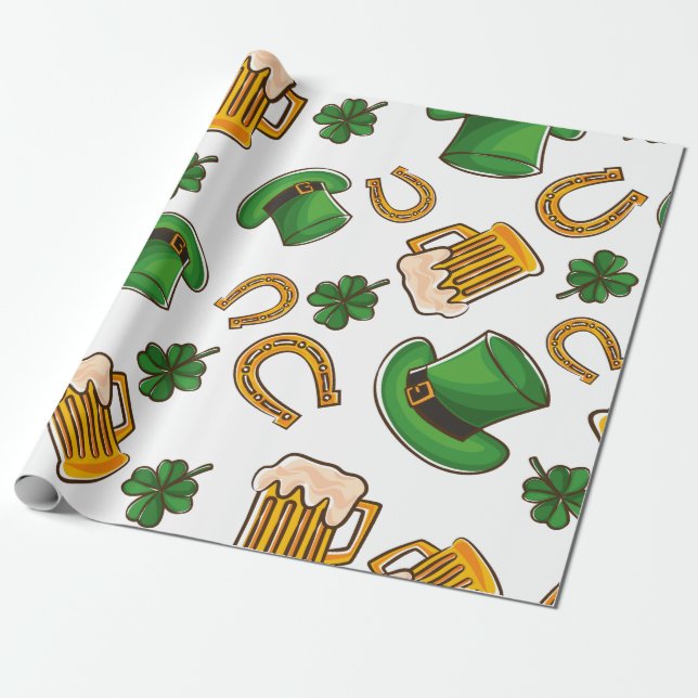 Cadeau Papier d'emballage de dessin animé (Déroulé)
