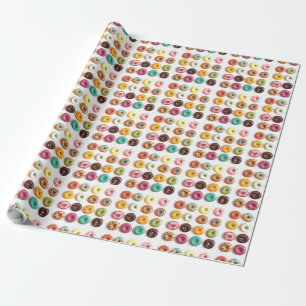Cadeau papier d'emballage de donut