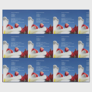 Cadeau Papier d'emballage de Fête de la mariée de cuisine