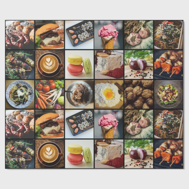 Cadeau Papier d'emballage de fin gourmet (Plat)