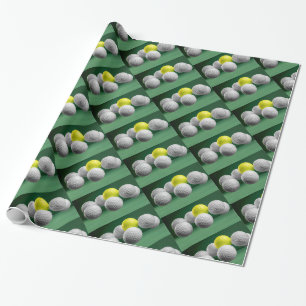 Cadeau Papier d'emballage de flottement de boules de golf