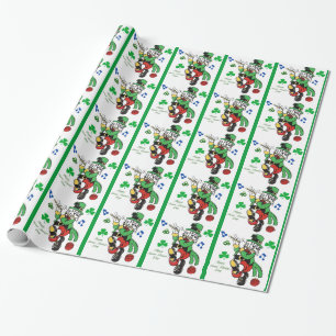 Cadeau Papier d'emballage de la Saint-Patrick