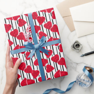 Cadeau Papier d'emballage de la Saint-Valentin