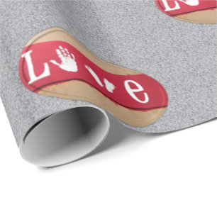 Cadeau Papier d'emballage de la Saint-Valentin