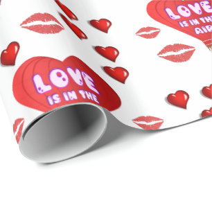 Cadeau Papier d'emballage de la Saint-Valentin