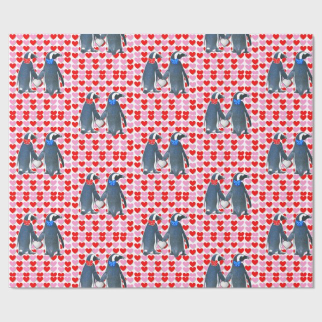 Cadeau Papier d'emballage de la Saint-Valentin (Plat)