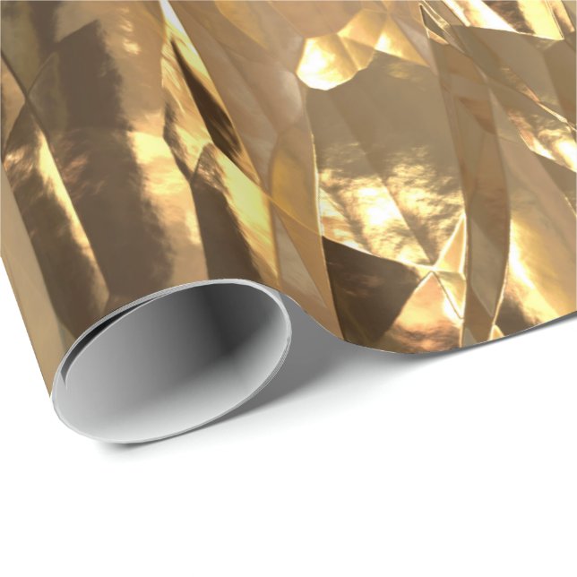 Cadeau Papier d'emballage de l'aluminium 1 (Coin rond)