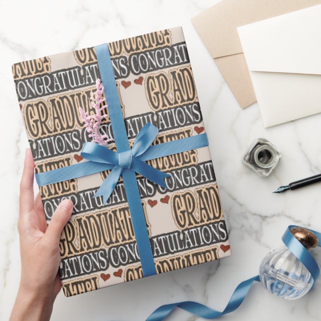 Cadeau Papier d'emballage de l'école d'art de mots (Cadeaux)