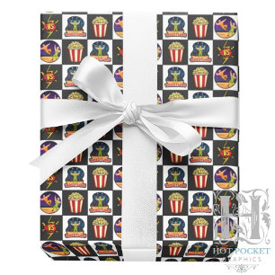 Cadeau Papier d'emballage de lutte