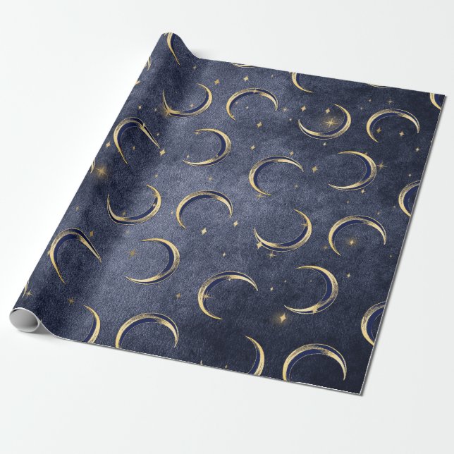 Cadeau Papier d'emballage de magicien (Déroulé)