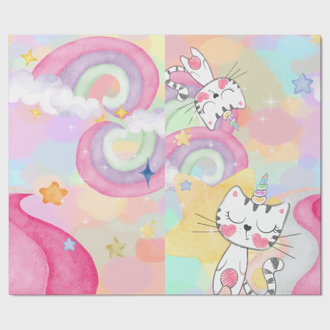 Cadeau Papier d'emballage de maïs pâle (Couture)