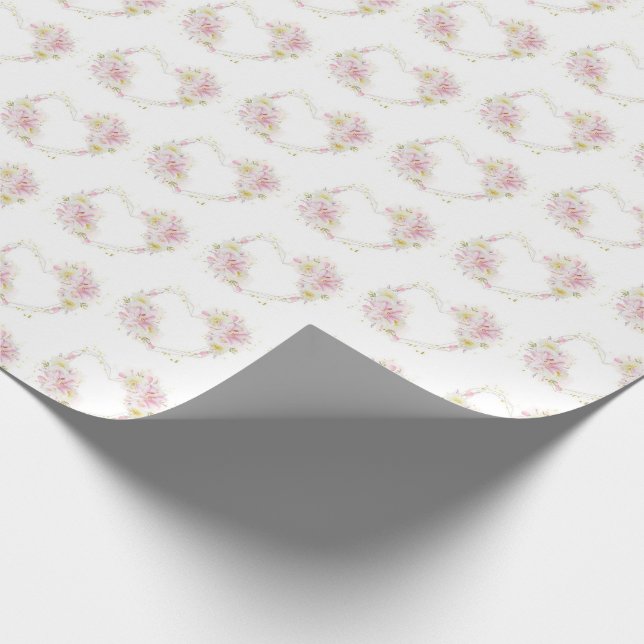 Cadeau Papier d'emballage de mariage (Coin)
