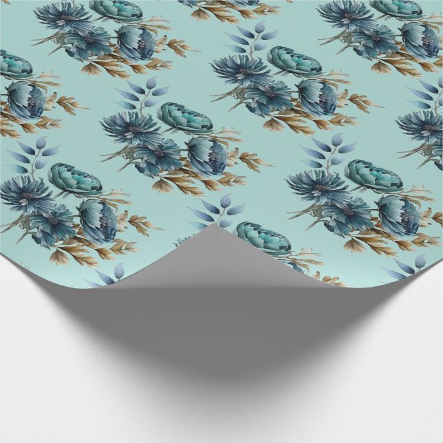 Cadeau Papier d'emballage de mariage (Coin)