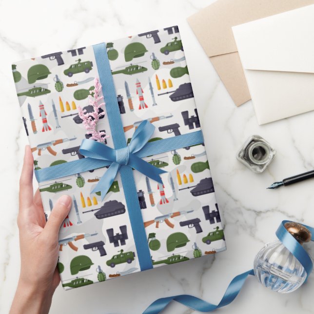 Cadeau Papier d'emballage de matériel militaire (Cadeaux)